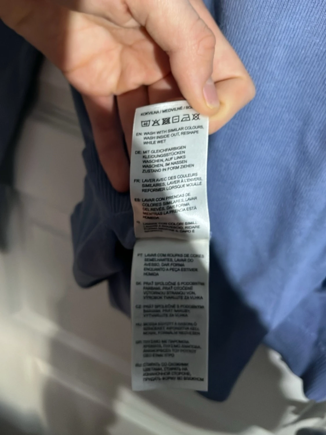 Ljusblå Gant Tröja - 2