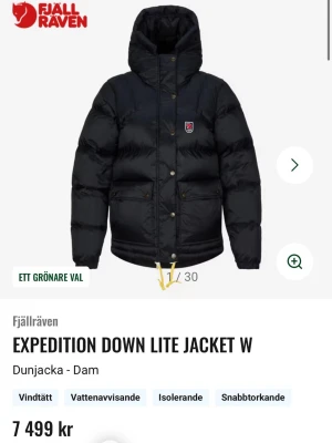 SÖKER! Fjällräven Expedition Down Lite dunjacka - Söker en Expedition Down Lite dunjacka i dammodellen från Fjällräven i storlek XS. Marinblå eller svart. Kan betala upp till max 6000kr men då måste det vara bra skick. 