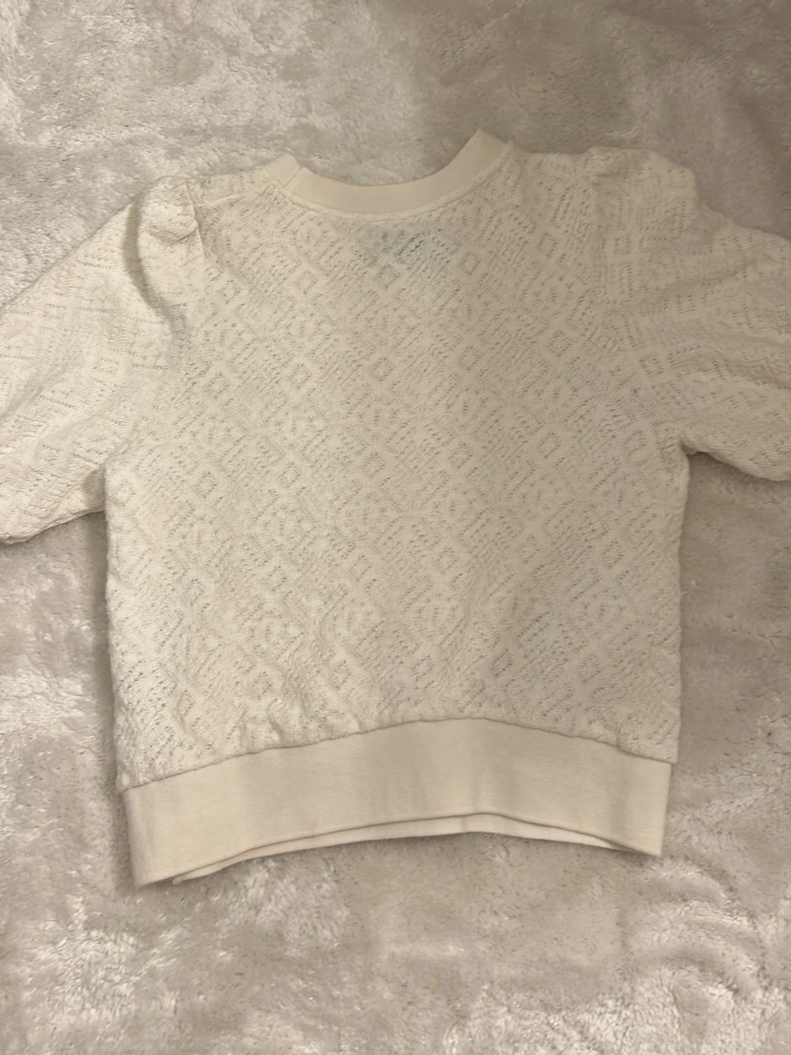 Vit mönstrad tröja Holly & Whyte S - 1