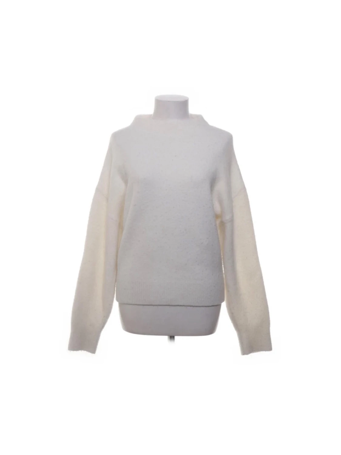 Vit stickad tröja från Zara