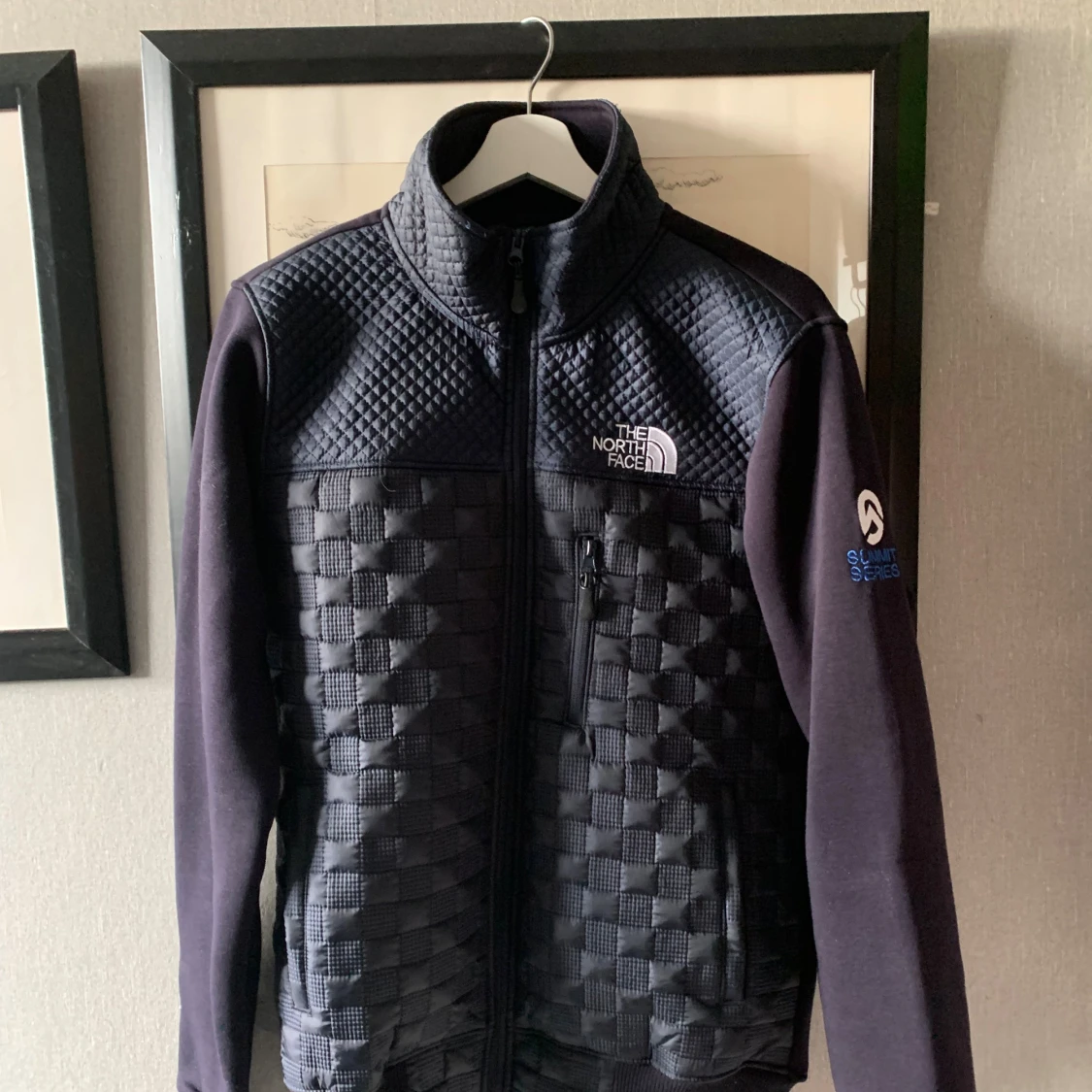 Svart quiltad jacka från The North Face