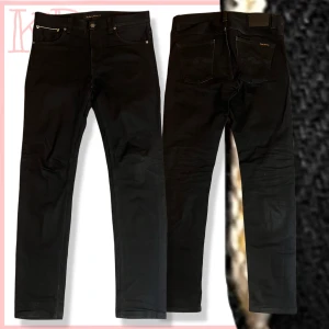 Selvedge Nudie Jeans - Stört sköna selvedge lean deans, 32/34 inga skador o har en riktigt skön fade på bakfickorna och nära knäet👏