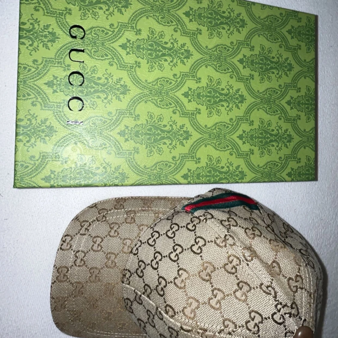 Beige Gucci keps - 1
