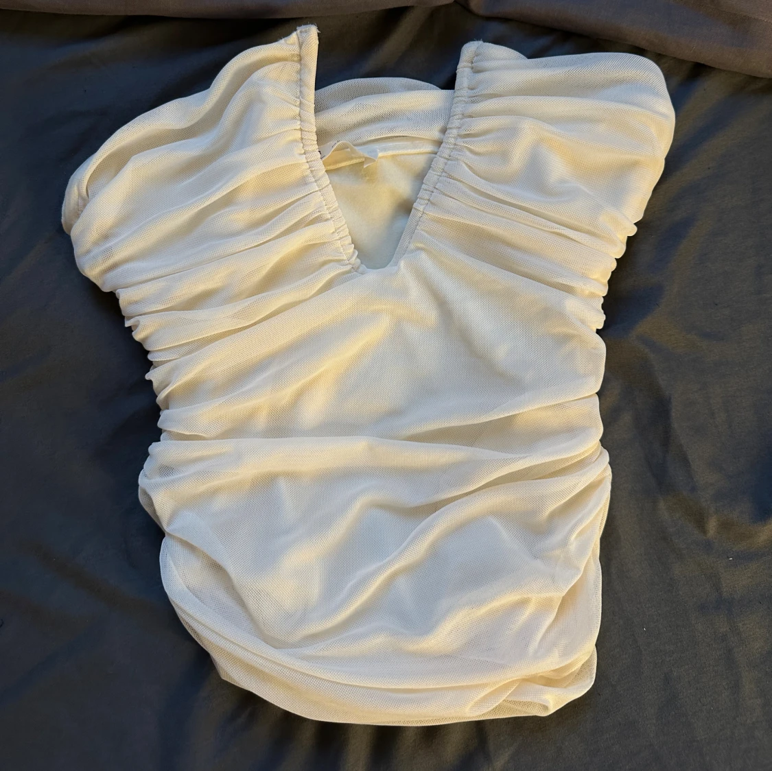 Vit tubtopp pull and bear - 1