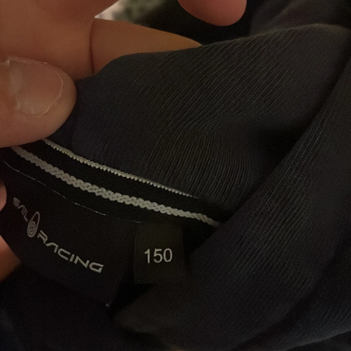 Svart Sail Racing hoodie med tryck - 1