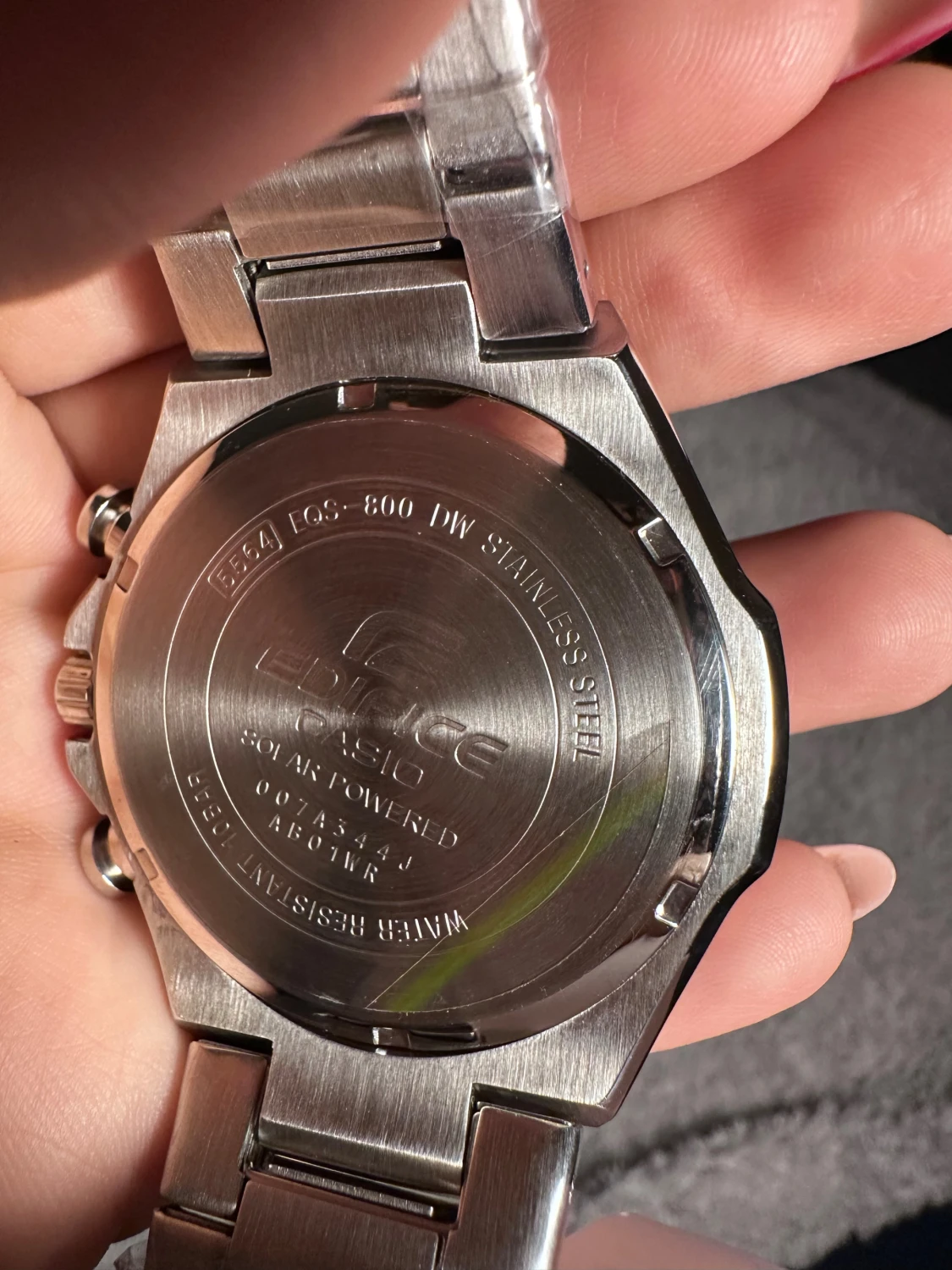 Edifice casio solar powered watch - 5