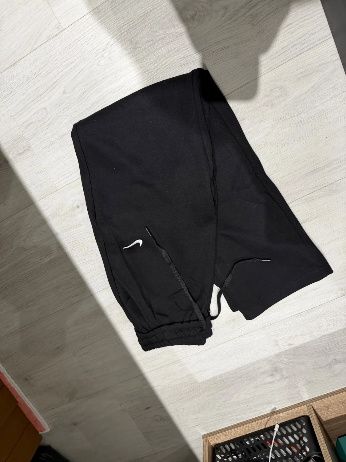 Nike black baggy sweatpants - 2