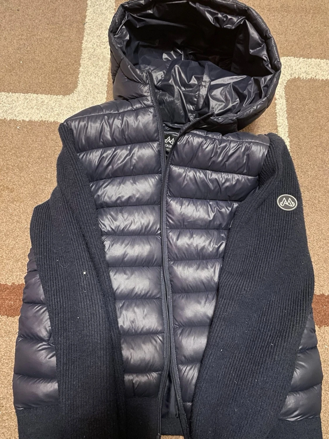 Mörkblå pufferjacka från Maggiore - 1