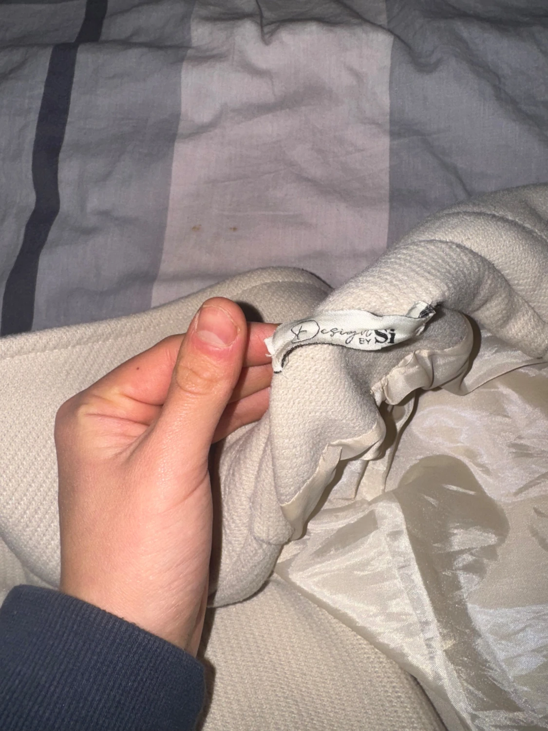 Beige skepparkavaj från Design by Si - 3