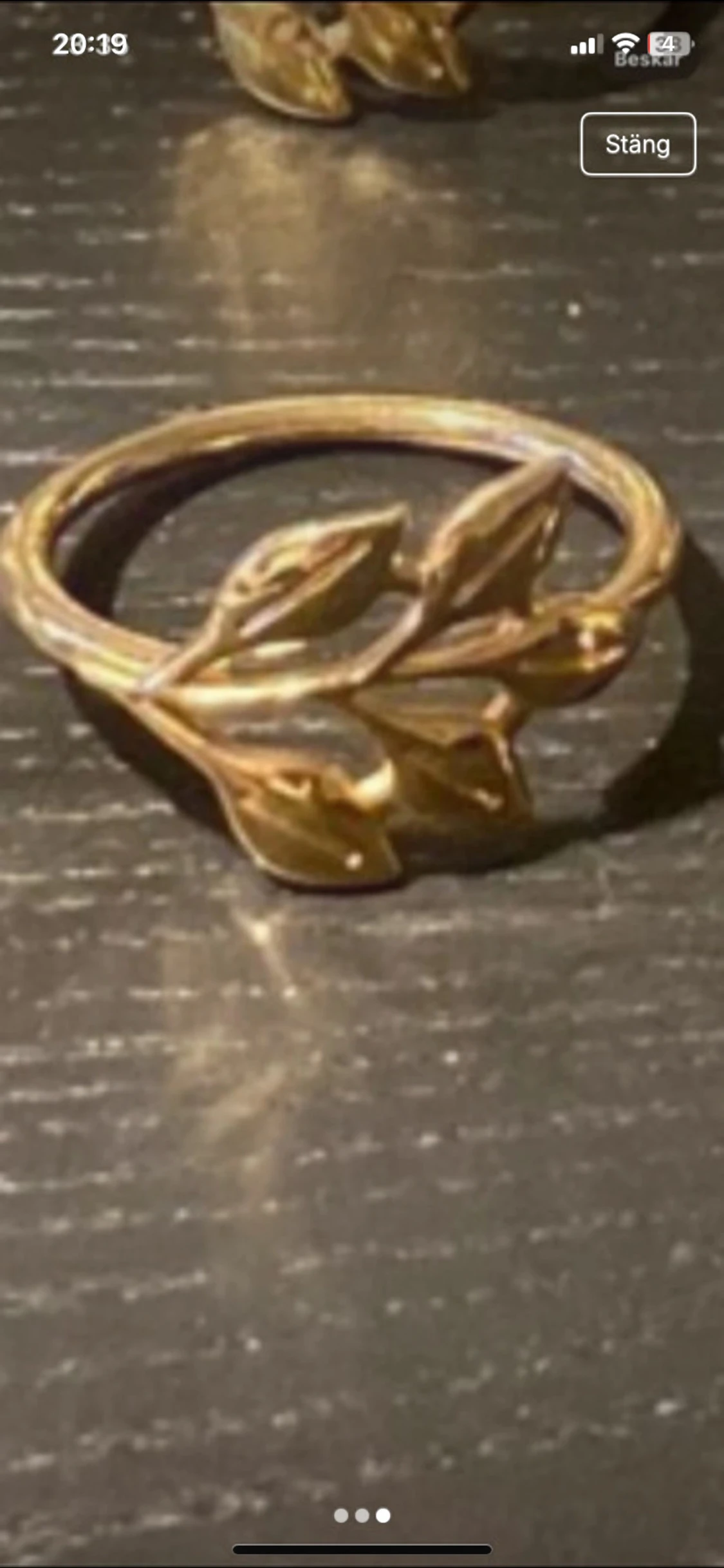 12 servettringar löv - 3