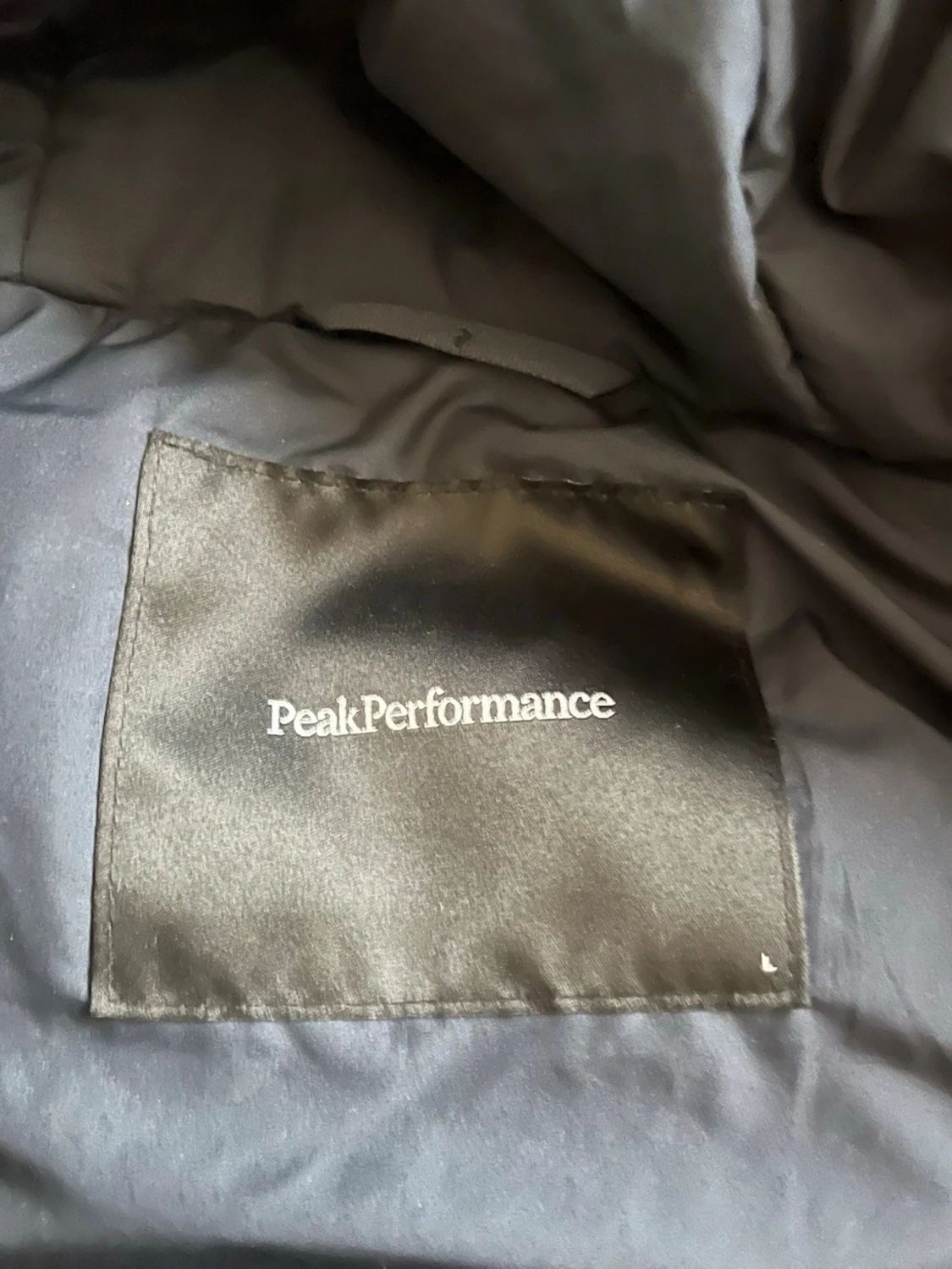 Mörkblå dunjacka Peak Performance - 2