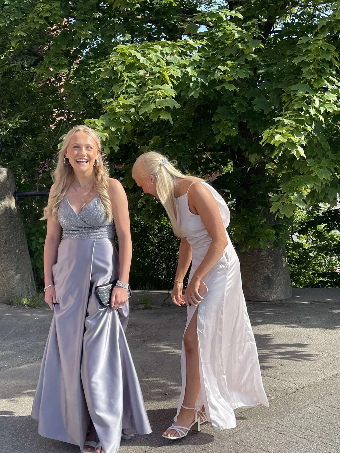 Ljusrosa balklänning - 1