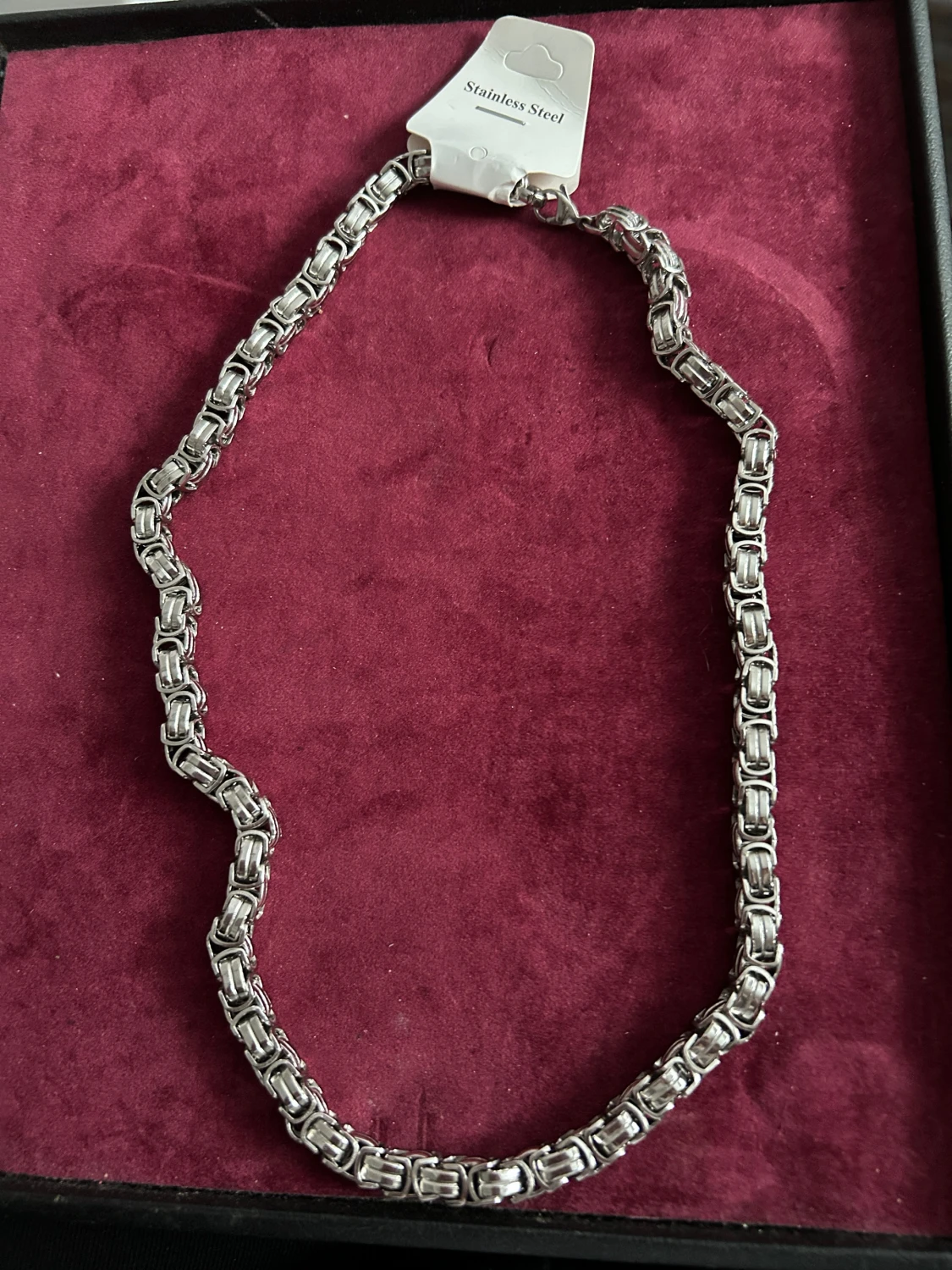 Kejsalänkar i rostfritt stål. - 1