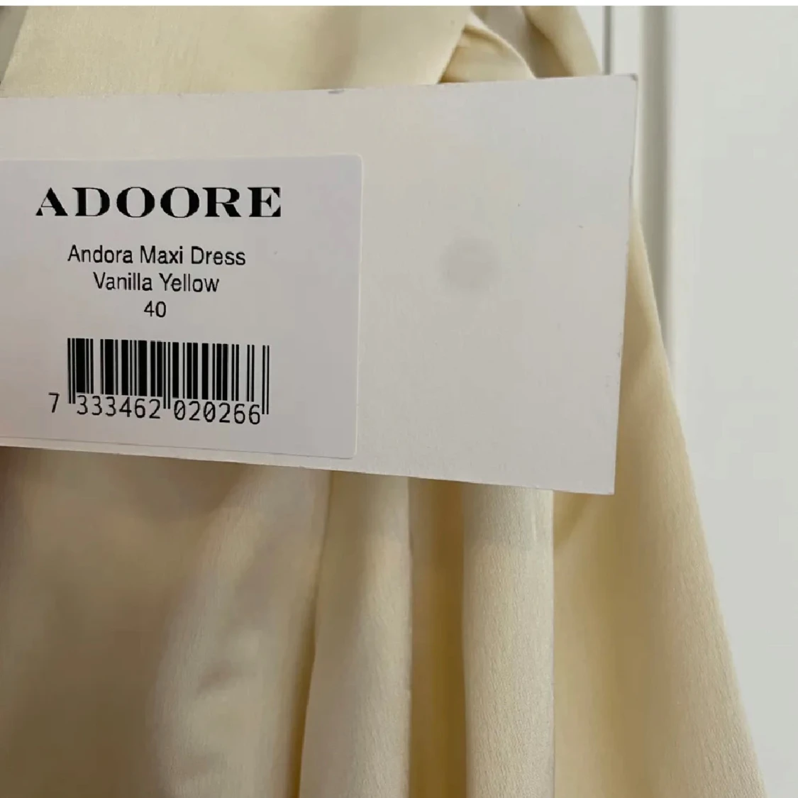 Adoore Andora Maxi Dress Vanilla Yellow - 3