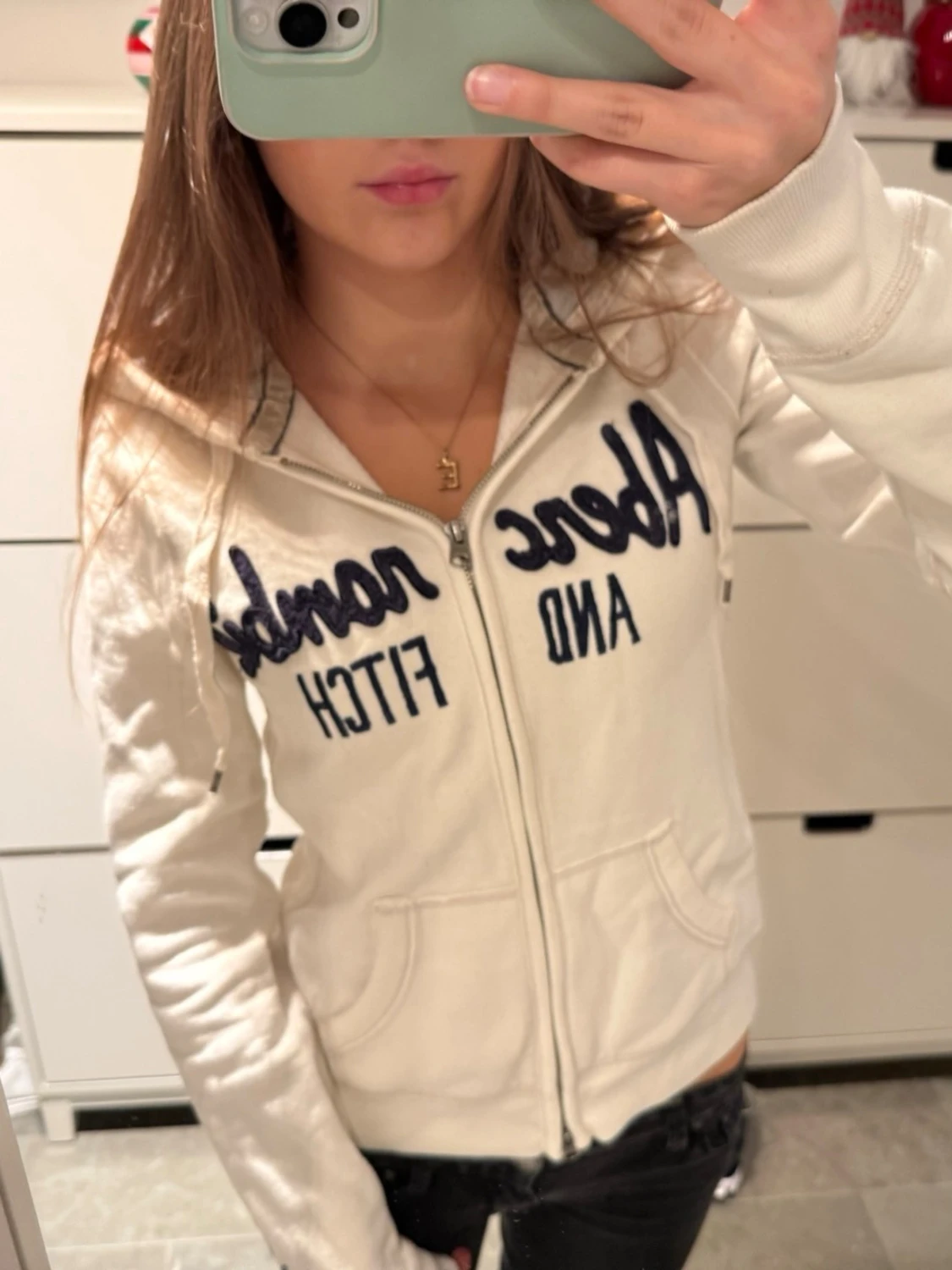 abercrombie&fitch zip up hoodie
