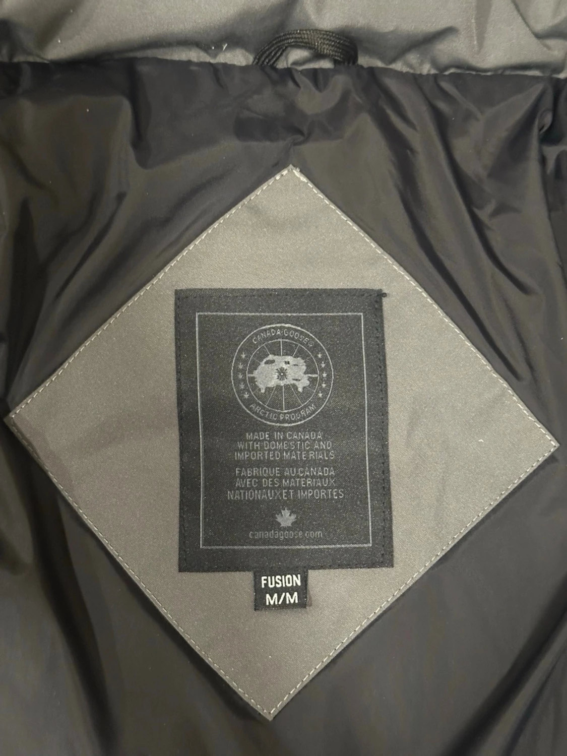 Mörkgrå dunjacka från Canada Goose - 4