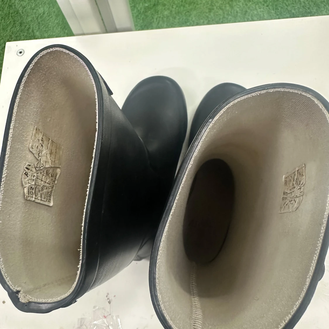 Svarta gummistövlar från Aigle - 2