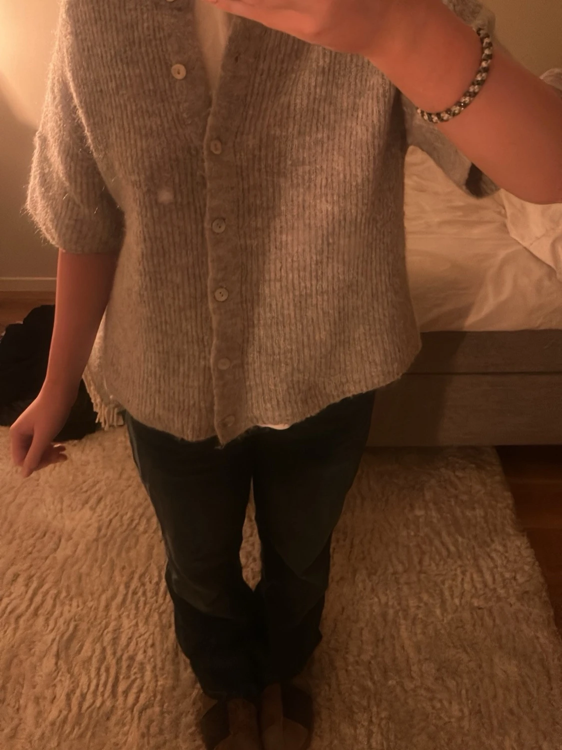 Kofta trekvärtsärmad - 1