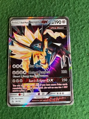 Pokémon kort - Säljer denna Necrozma GX för ett bra pris kommer ej med sleeve, den är väll behandlad