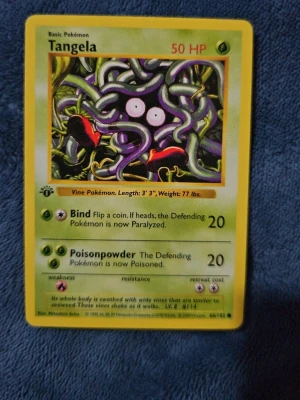 Tangela #66 1st edition! - 1st edition!