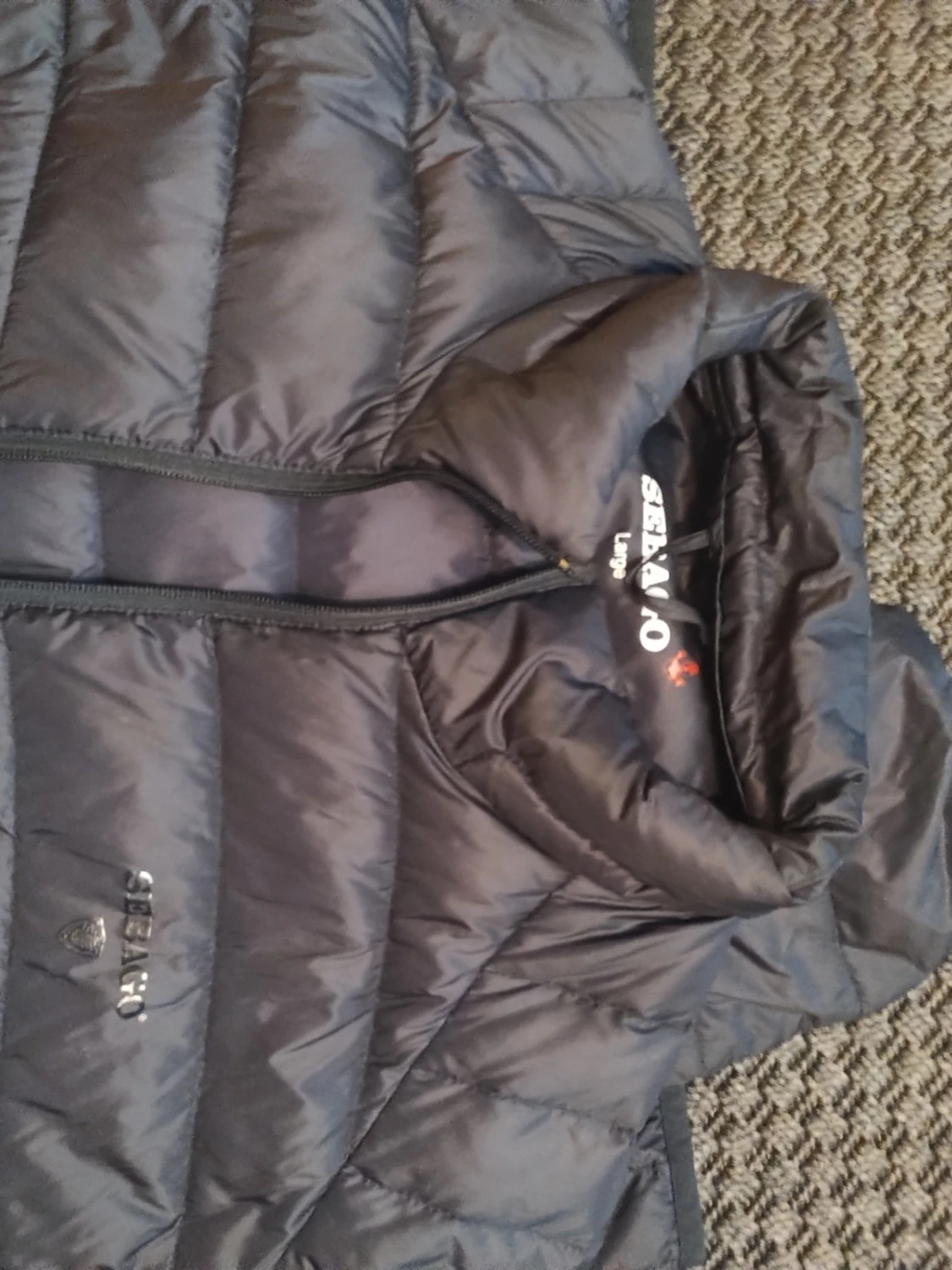 Svart pufferjacka från Sebago - 2