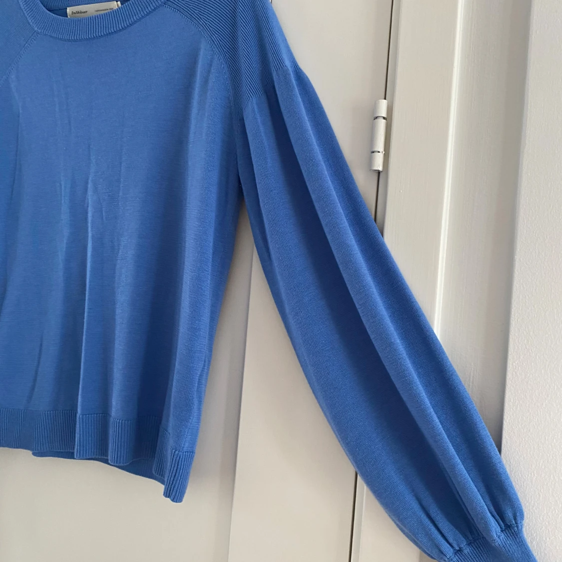 Blå stickad tröja från InWear - 1