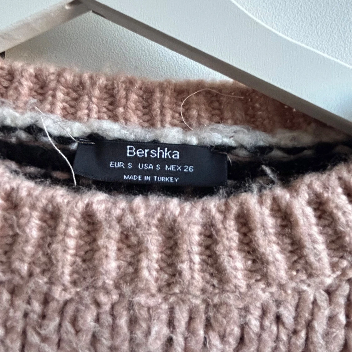 Randig stickad tröja från Bershka - 1