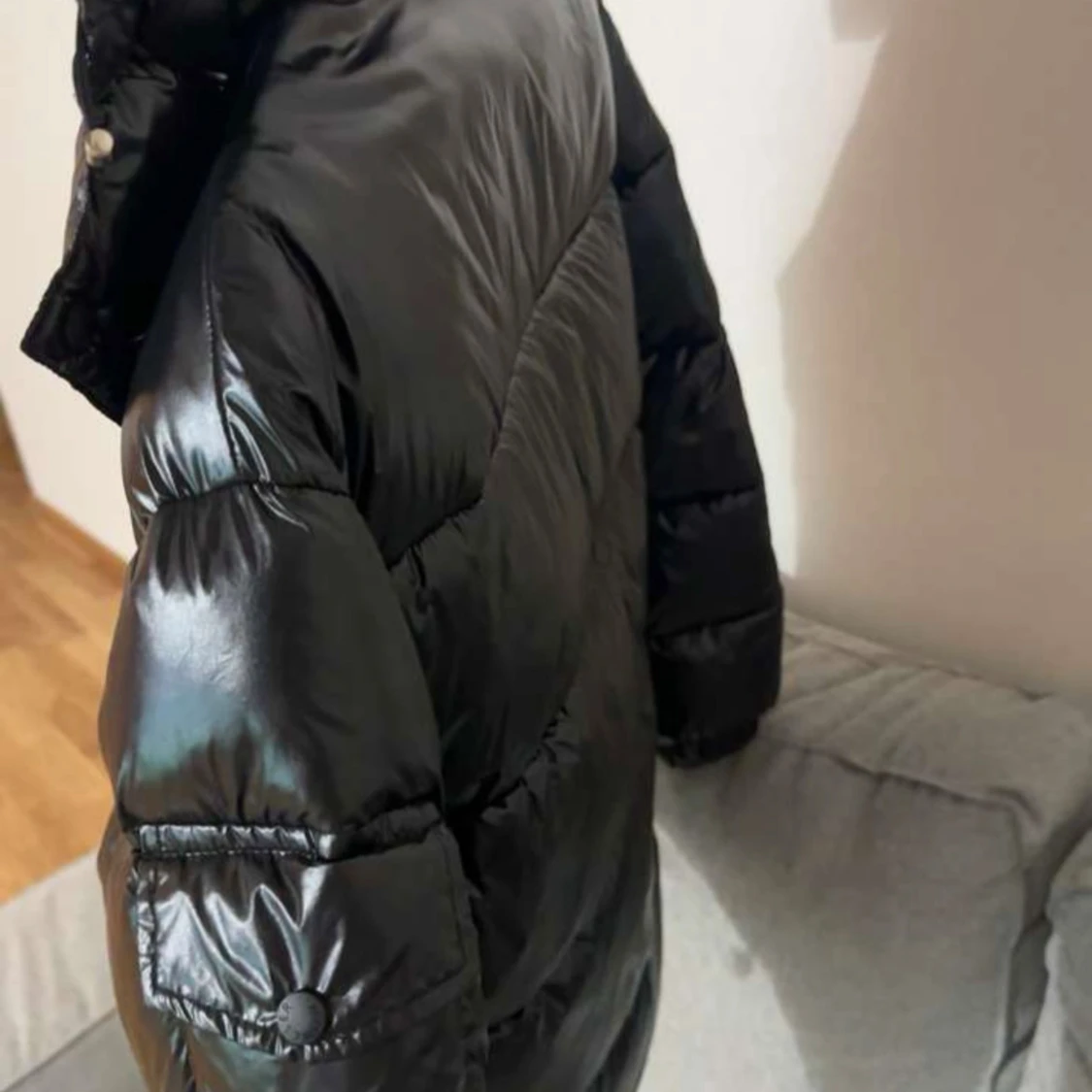 Svart Moncler jacka  - 2