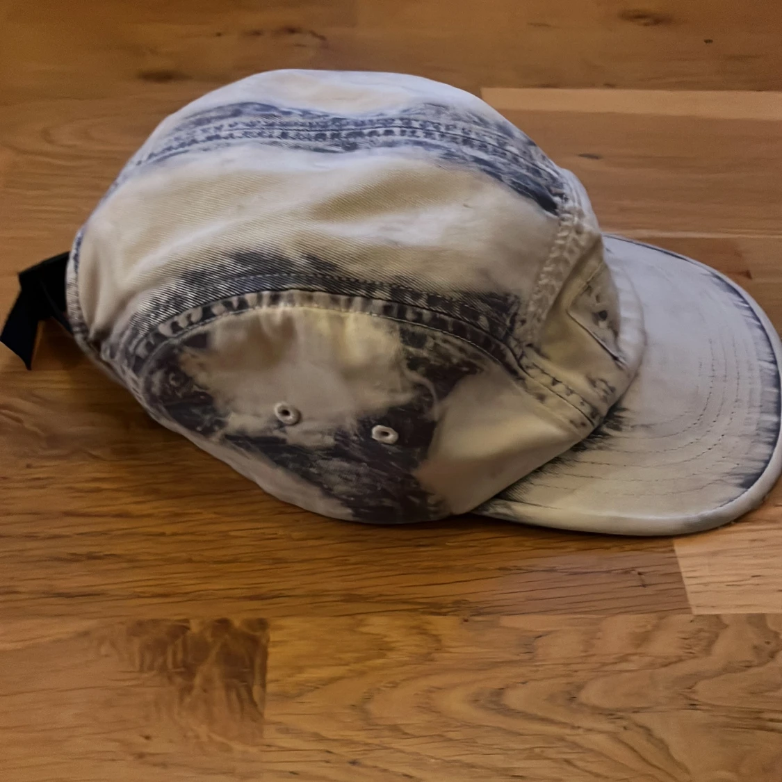 Supreme keps med denimtryck - 2