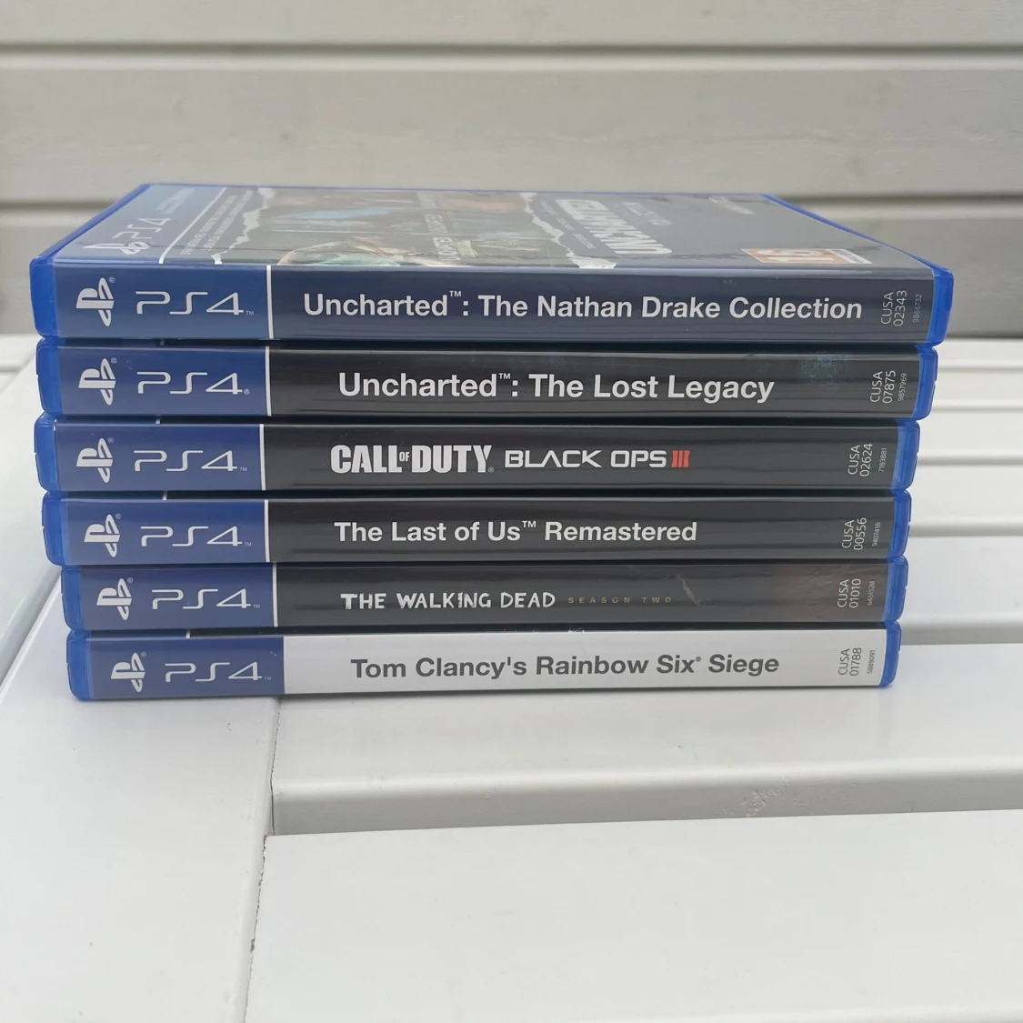 6 stycken PS4 spel / Playstation 4 spel