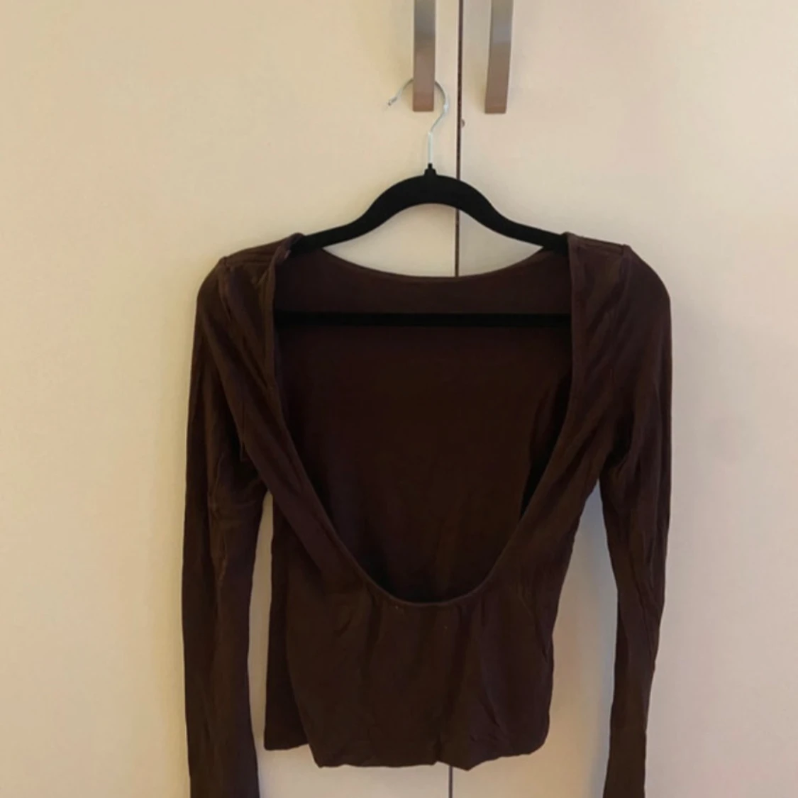 Brun långärmad topp från Veromoda  - 1