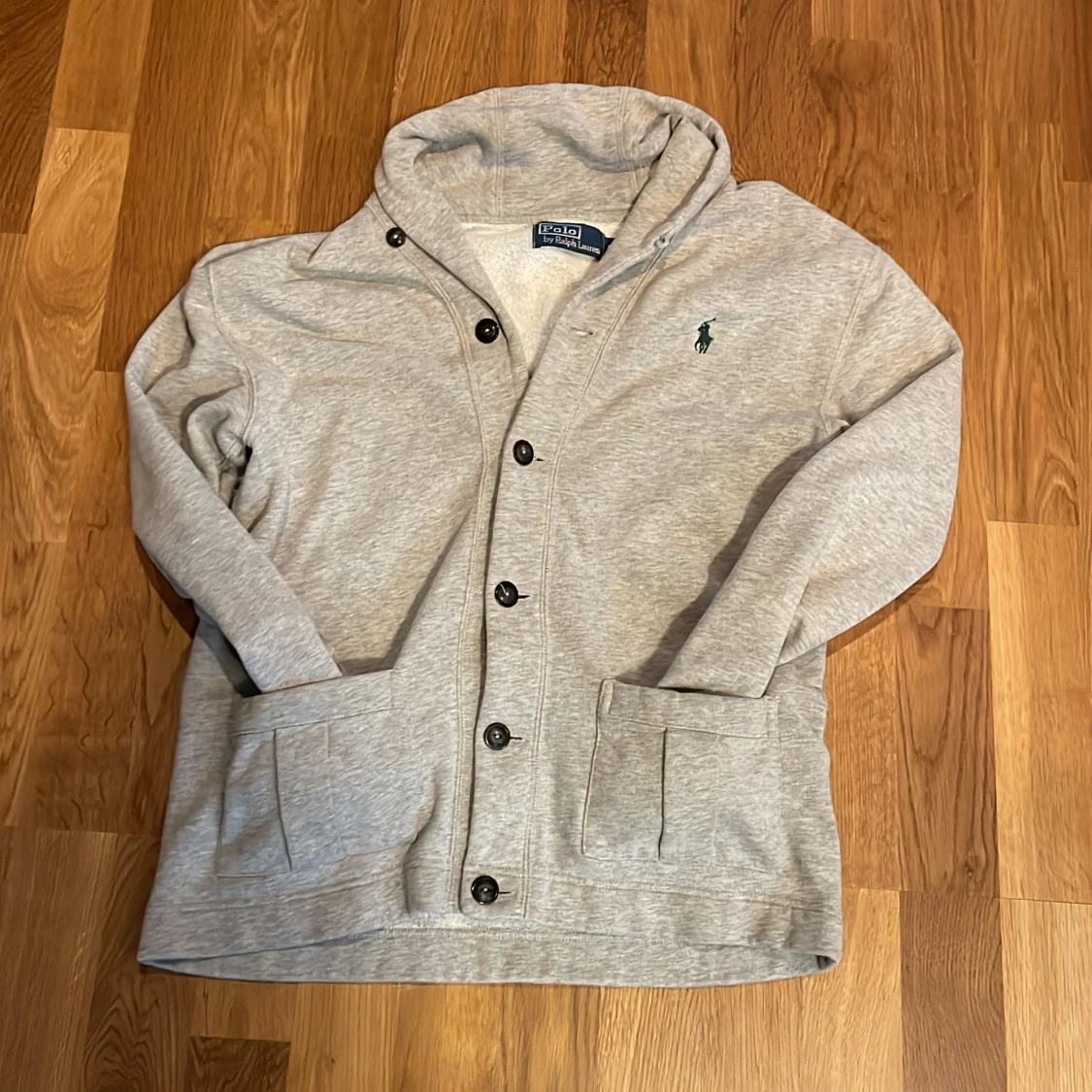 Grå Cardigan/ kofta från Polo Ralph Lauren