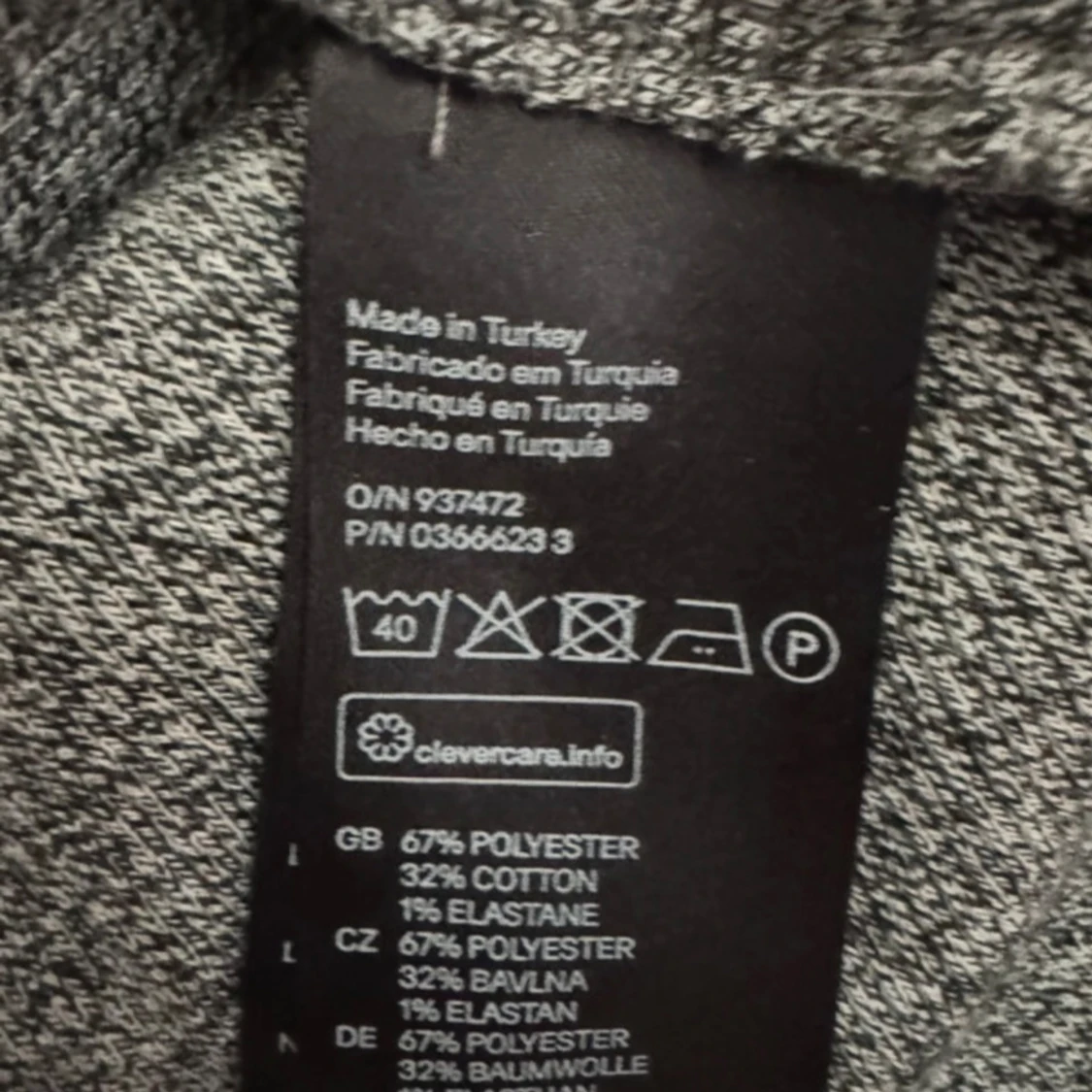 Ny. Grå oneshoulder tröja från H&M - 3