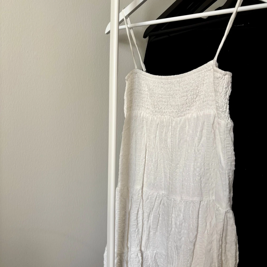 Vit sommarklänning från Zara