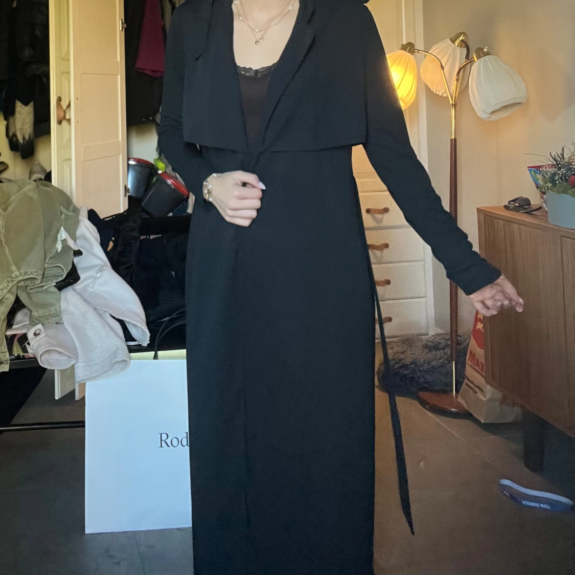 Lång tunn jacka - 1