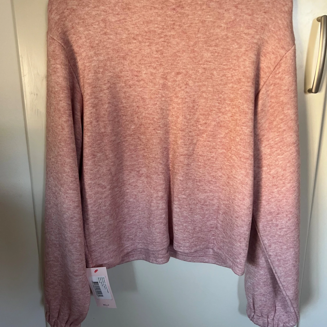 Ljusrosa kofta från Nelly, storlek S - 1