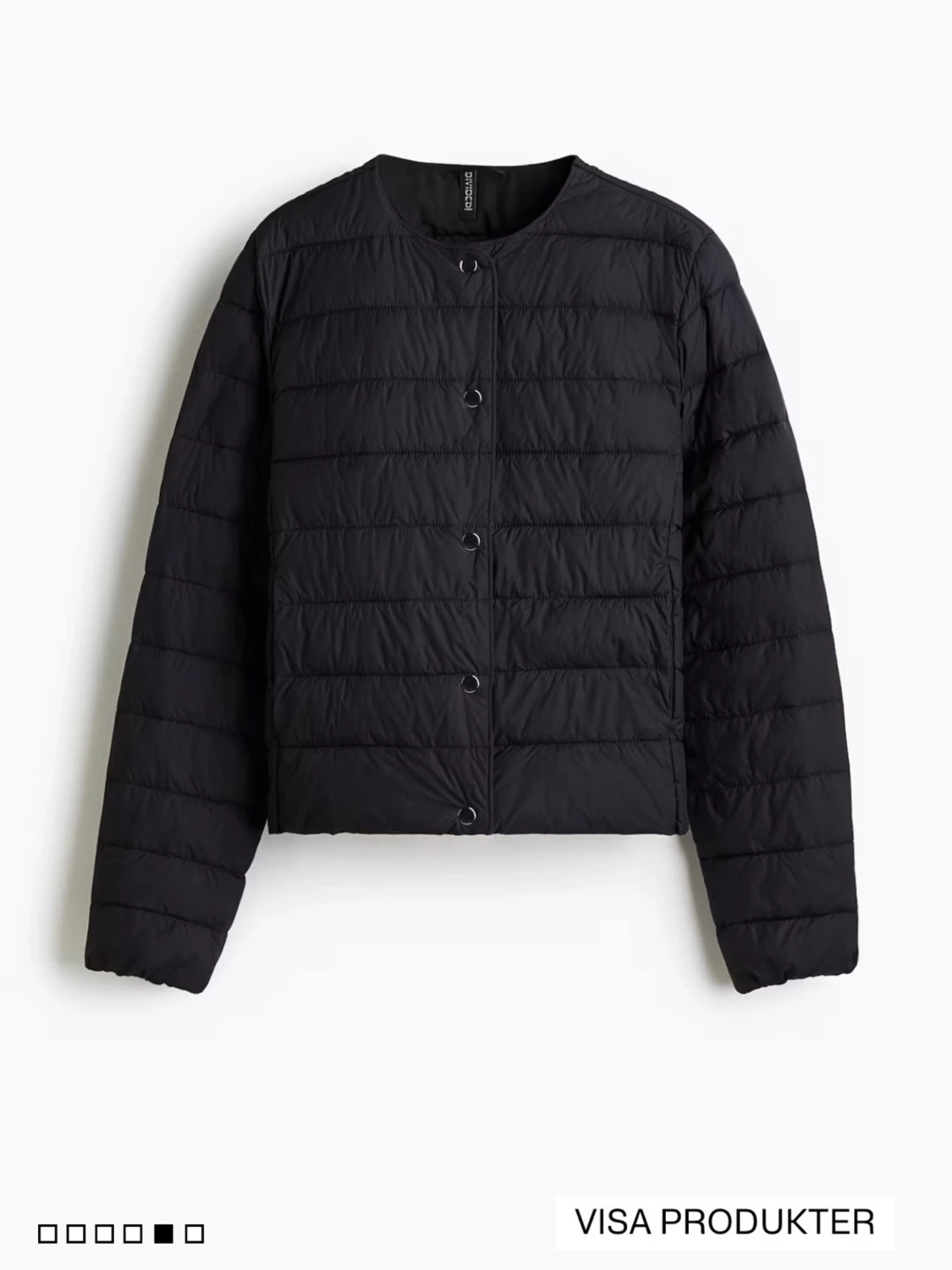 Svart jacka från h&m