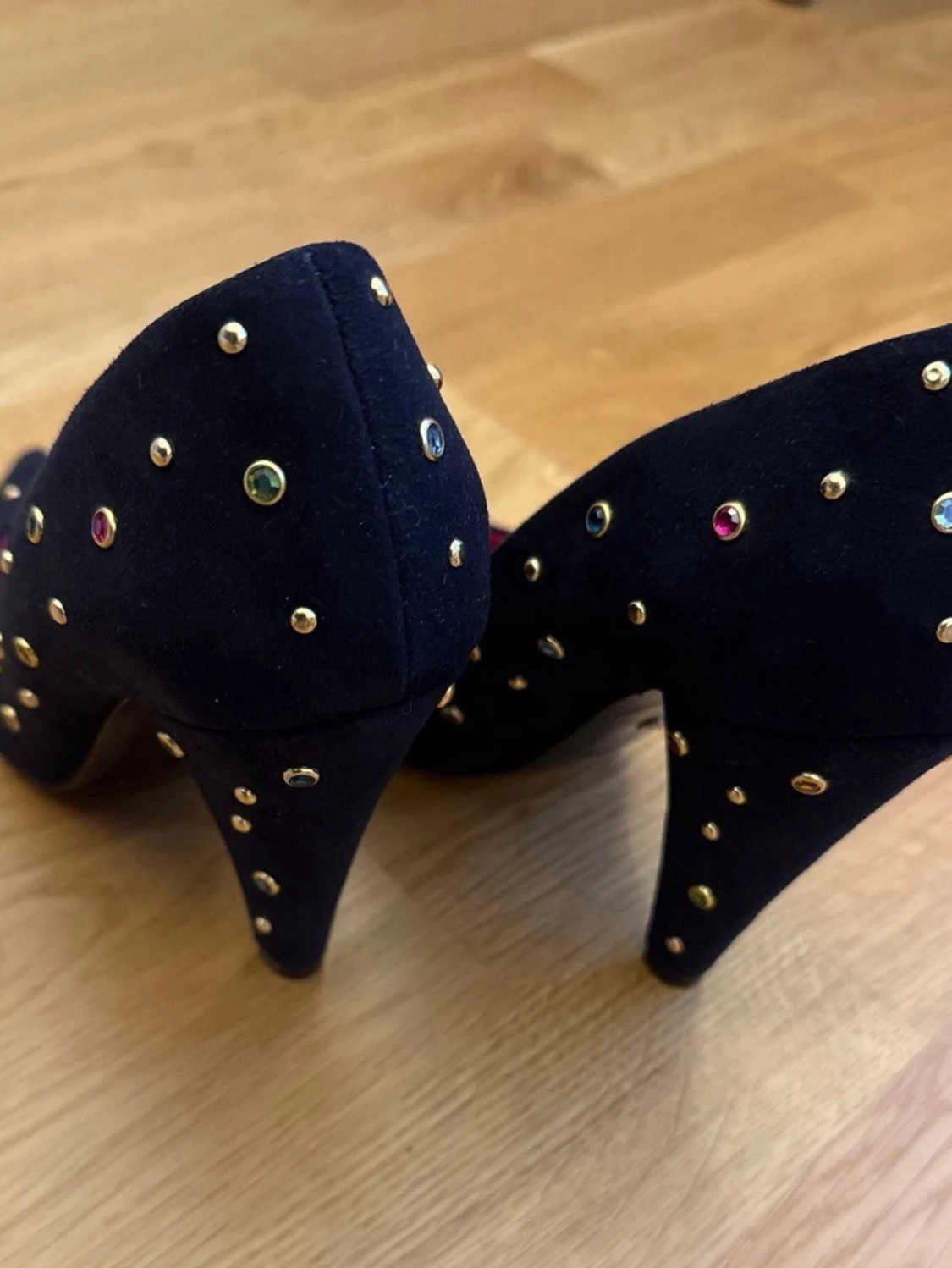 Mulberry Pumps, Navy, suede, 38  - 4