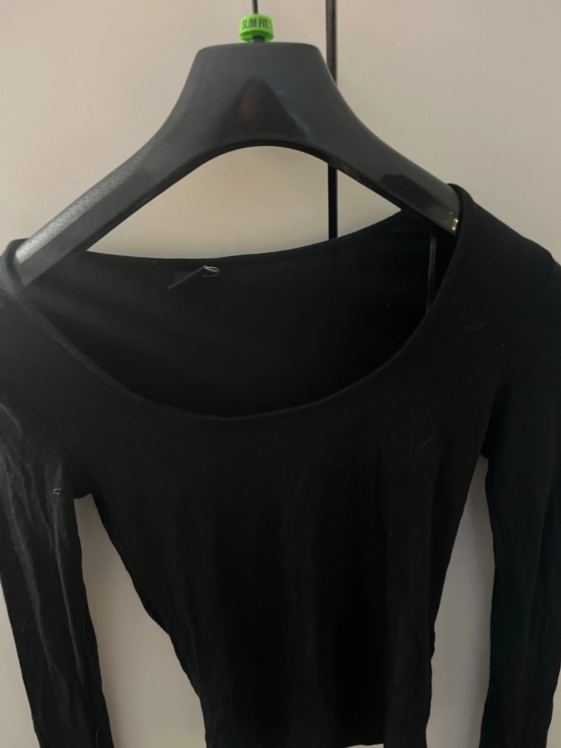 Svart långärmad topp - 2