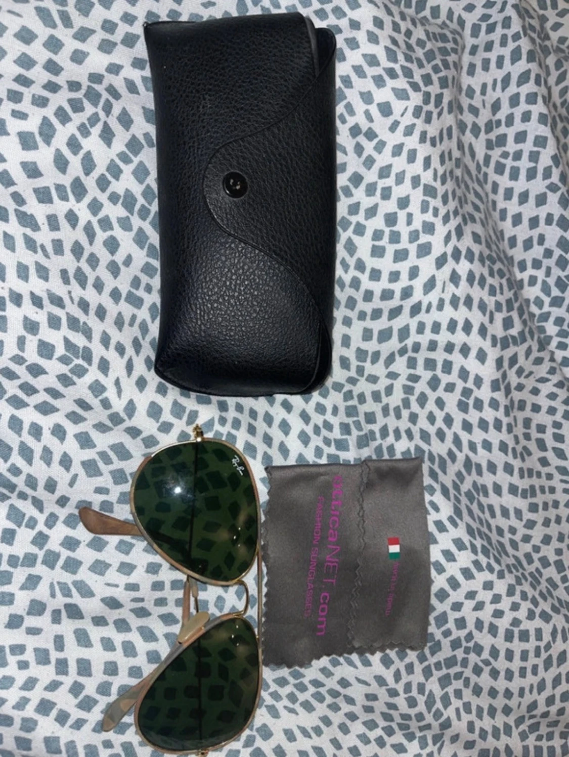 Ray-Ban Aviator solglasögon guld