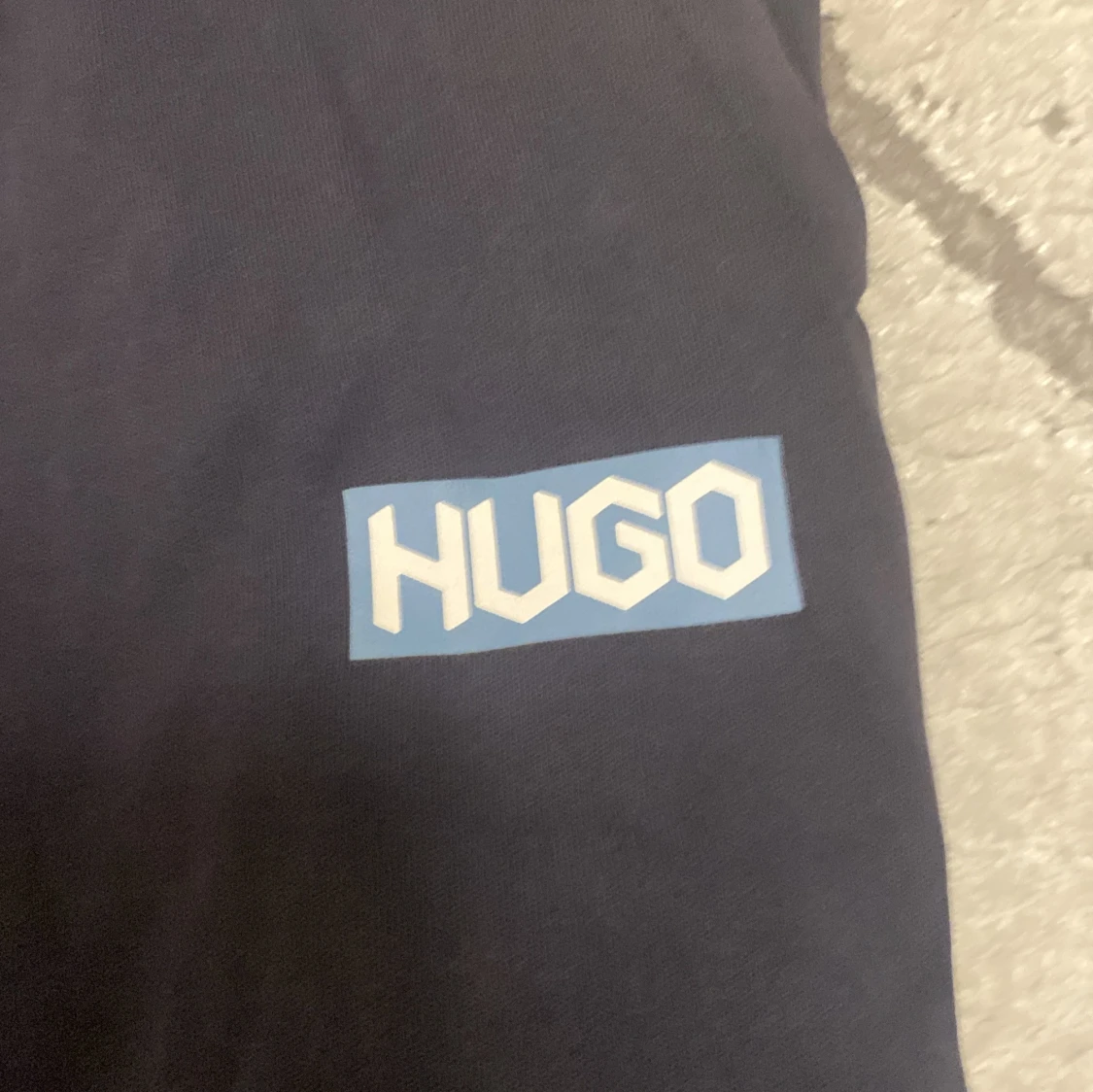 Mörkblå mjukisbyxor från Hugo Boss - 2