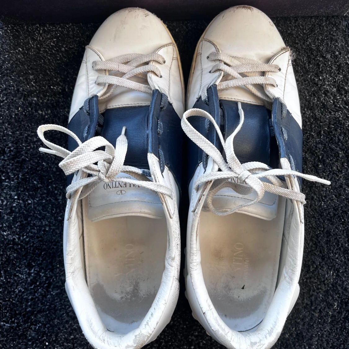 Valentino Garavani Open sneakers vit/blå - 3