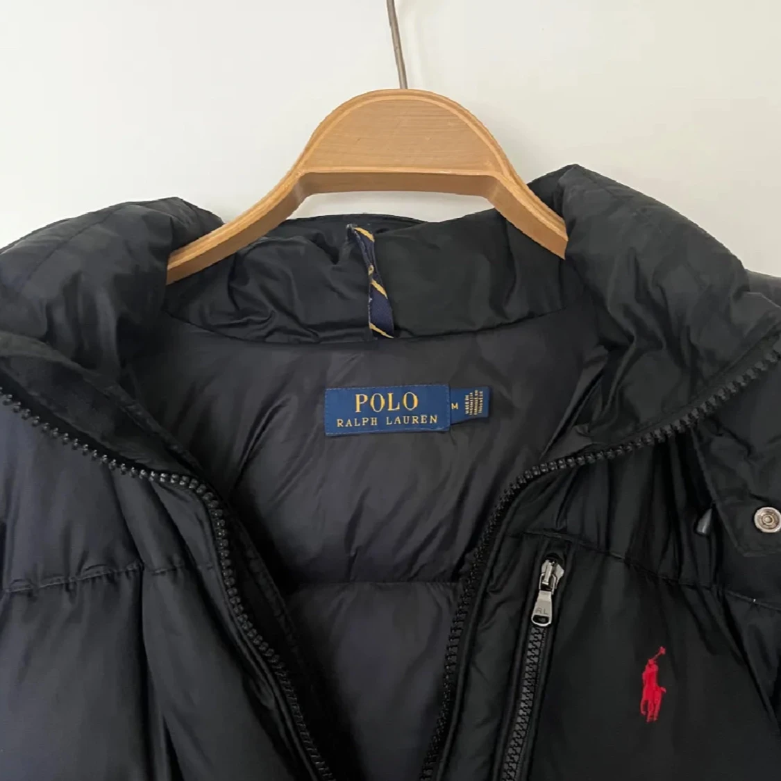 Svart dunjacka Polo Ralph Lauren M - 2