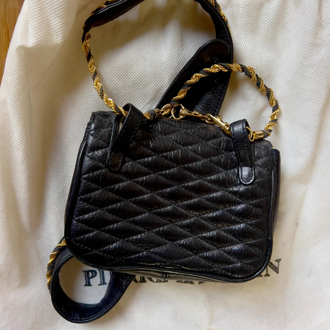 Vintage Pierre Balmain flap bag 1980s-1990s - 1