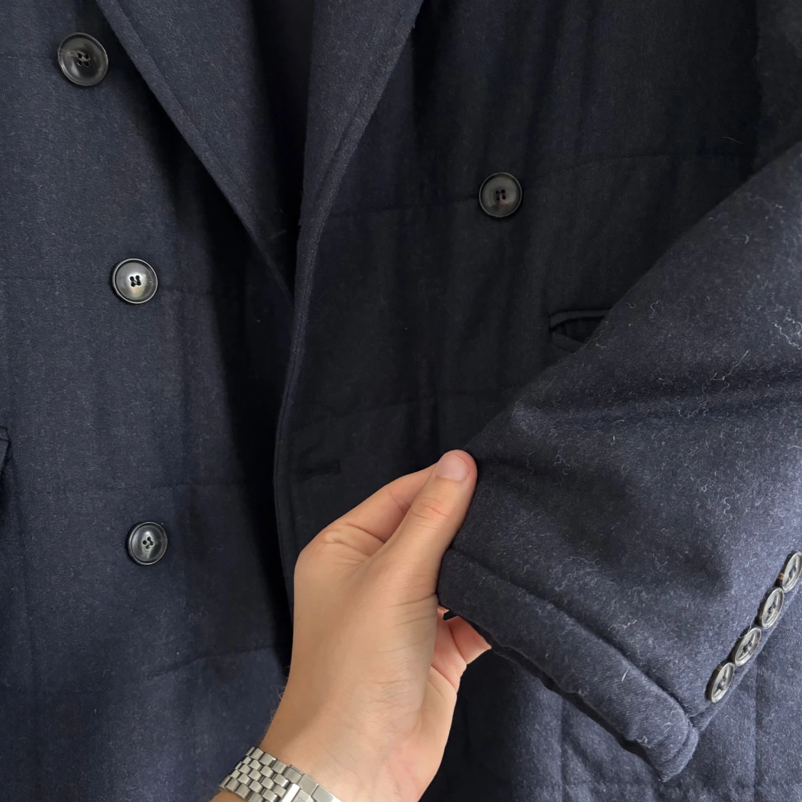 Mörkblå ullrock från Morris, strl 48 - 2