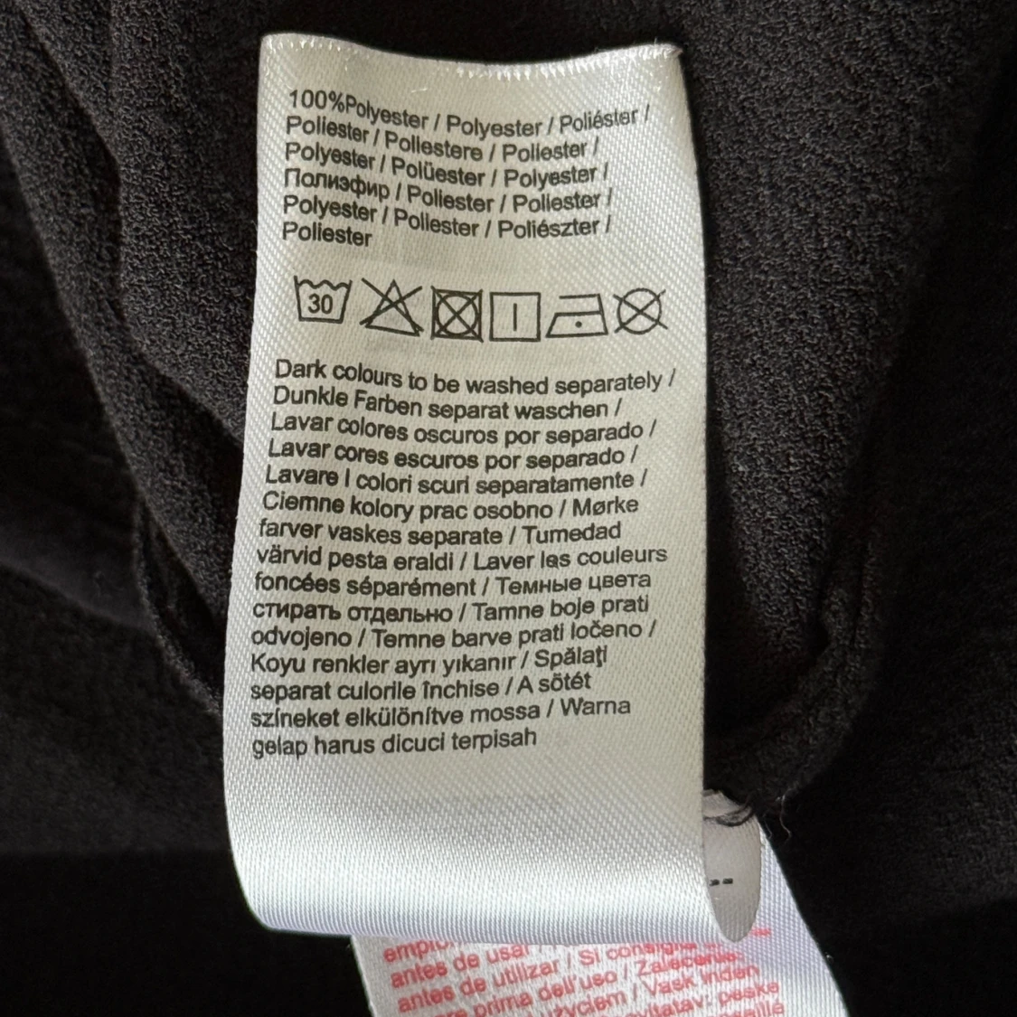 Fin svart trenchcoat från Object i XS - 3