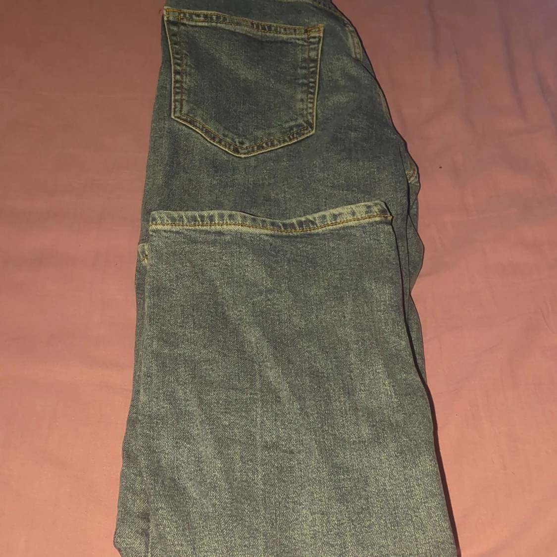 Blå raka jeans från WIN, XS - 3