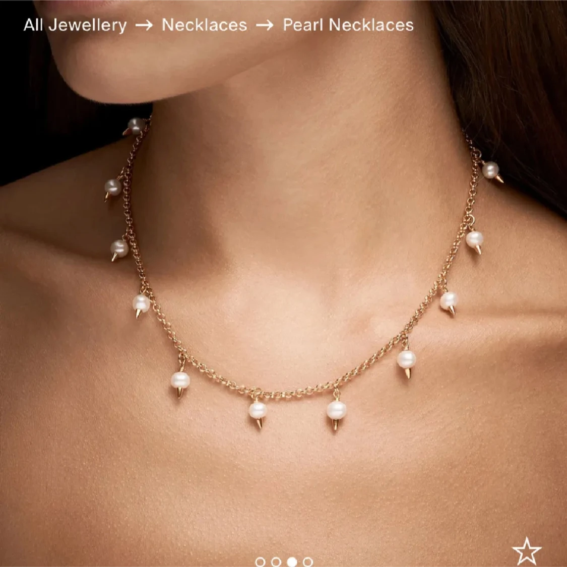 Slutsålt Maria Nilsdotter pärlhalsband  - 1