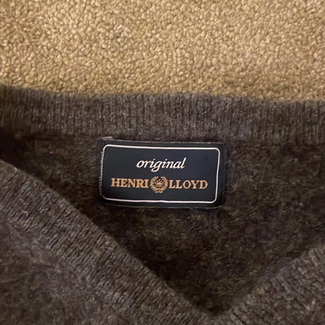Mörkgrå ulltröja från Henri Lloyd - 2