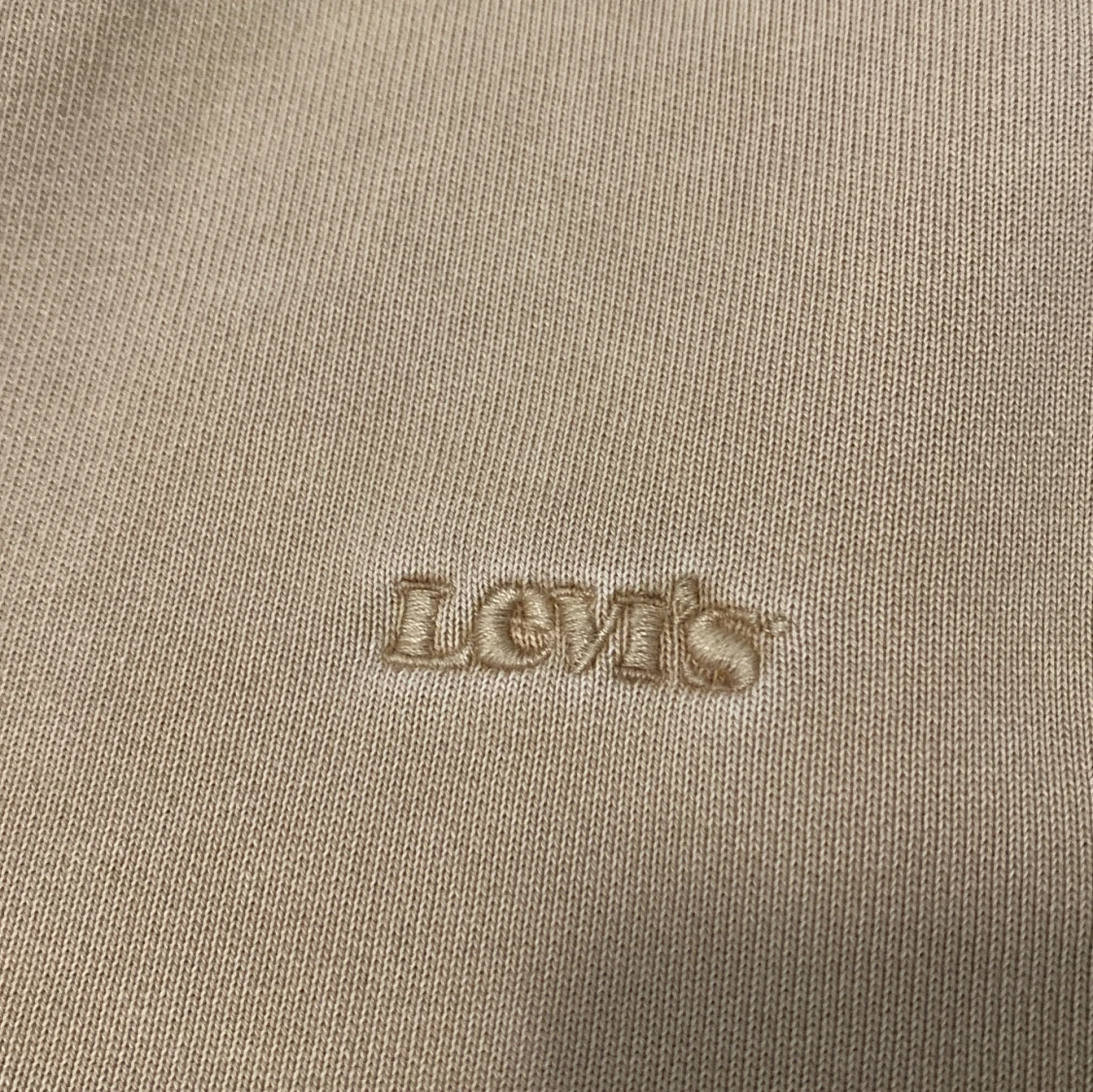 Beige sweatshirt från Levi's i bomull - 1